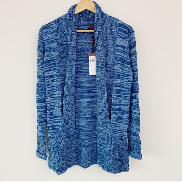 Love Scarlett Blue Cardigan Sweater - Picture 1 of 6